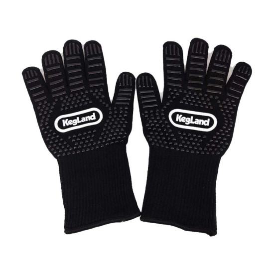 KegLand High Heat Resistant Gloves / Hizo Oven Mitts (M) KegLand High Heat Resistant Gloves / Hizo Oven Mitts (M)