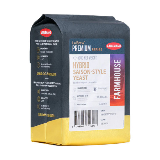 Lallemand Farmhouse Hybrid Saison Style Yeast 500g