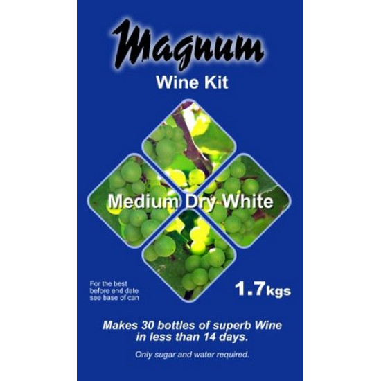 Magnum Dry White Wine Kit