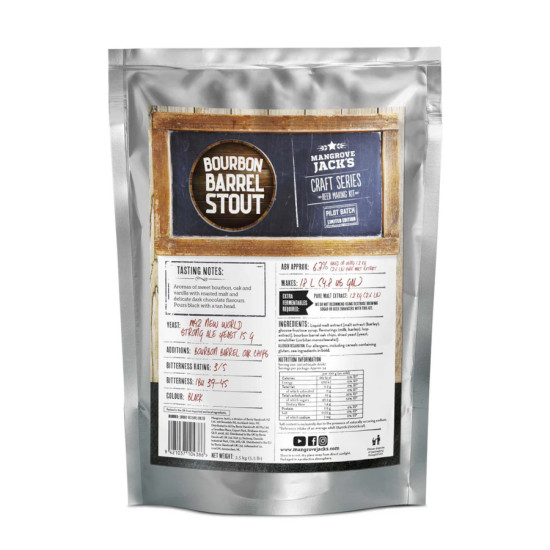 Mangrove Jack's Bourbon Barrel Stout (LE) Mangrove Jack's Bourbon Barrel Stout (LE)