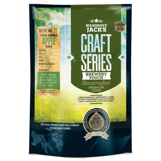 Mangrove Jack's Craft Series Dry Hopped Apple Cider Kit 2.4kg