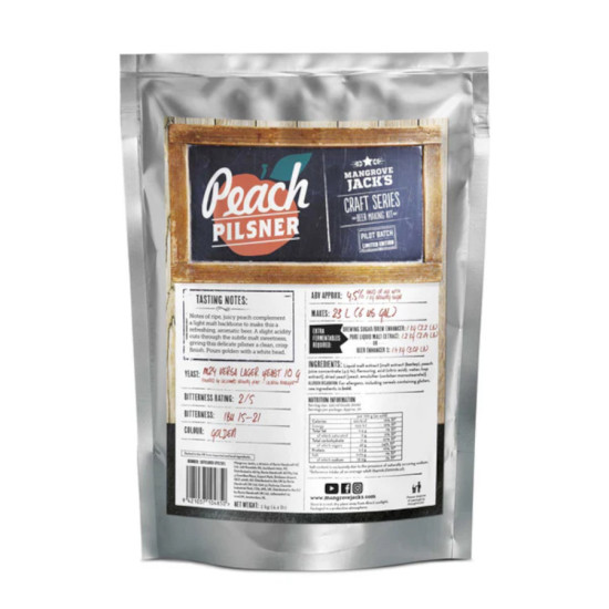 Mangrove Jack's CS Peach Pilsner (LE) Mangrove Jack's CS Peach Pilsner (LE)