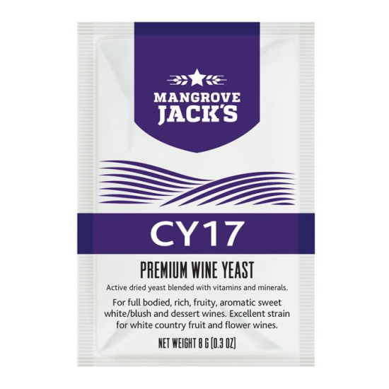 Mangrove Jack’s CY17 Wine Yeast 8g