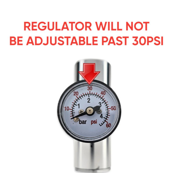 Mini duotight Regulator (6.35mm) Suits 16g and 74g Bulbs Mini duotight Regulator (6.35mm) Suits 16g and 74g Bulbs