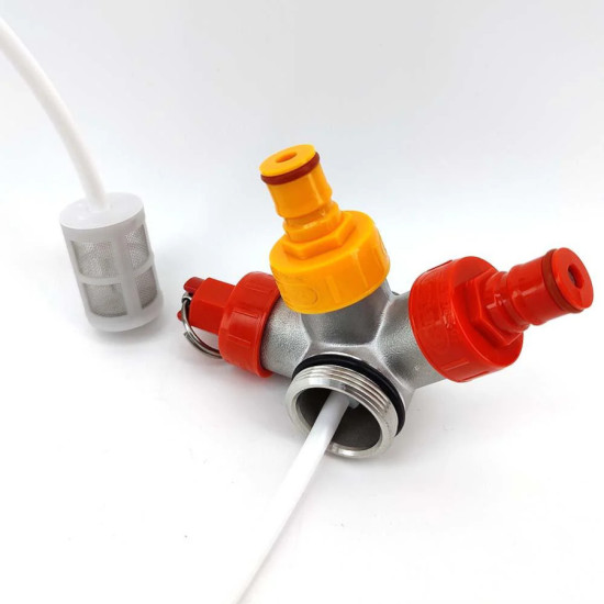 Mini Keg SS Low Profile Ball Lock Tapping Head Kit Mini Keg SS Low Profile Ball Lock Tapping Head Kit