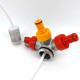 Mini Keg SS Low Profile Ball Lock Tapping Head Kit Mini Keg SS Low Profile Ball Lock Tapping Head Kit