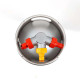 Mini Keg SS Low Profile Ball Lock Tapping Head Kit Mini Keg SS Low Profile Ball Lock Tapping Head Kit