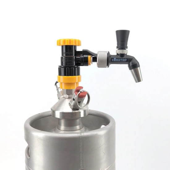 NukaTap Mini - Wall Mount Shank Kit (duotight 6.35mm) NukaTap Mini - Wall Mount Shank Kit (duotight 6.35mm)