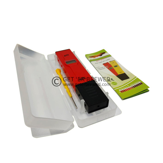 pH Meter with backlight 0-14