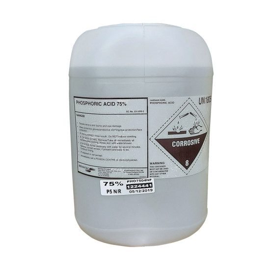 Phosphoric Acid 75% - 25 litres