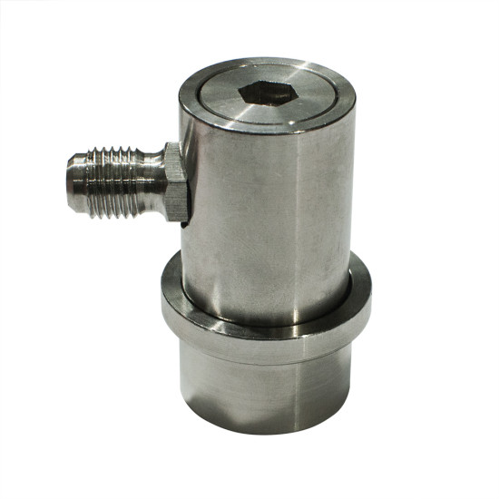 Stainless Steel Ball Lock Disconnect 1/4” threaded connector for liquid