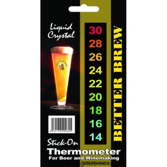 Stick-On LCD Thermometer