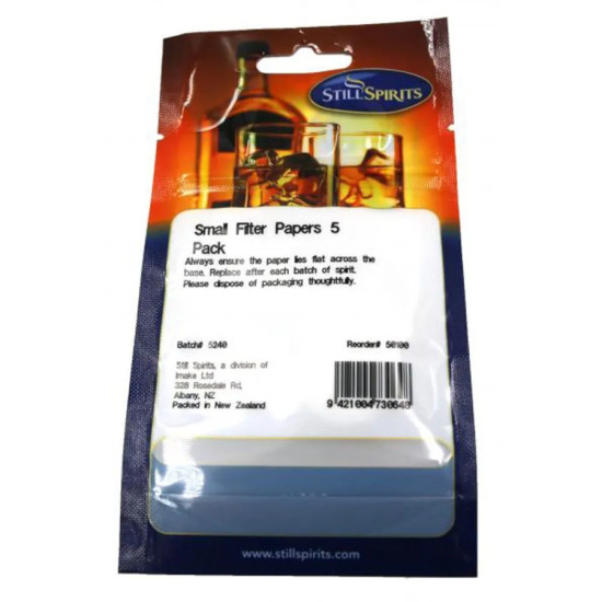 Still Spirits Small Filter Papers - 5 Pack
