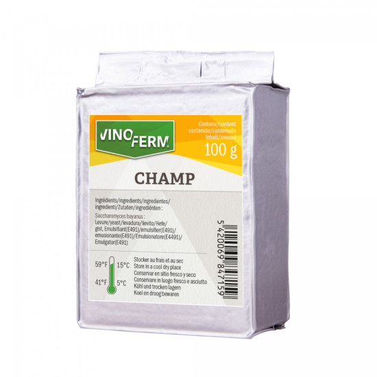Vinoferm Champ 100g - Dried Wine Yeast