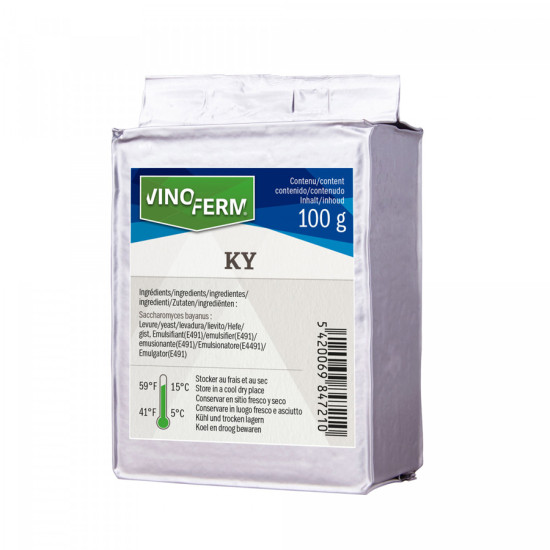 Vinoferm KY 100g - Dried Wine Yeast