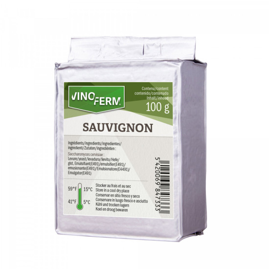 Vinoferm Sauvignon 100g - Dried Wine Yeast