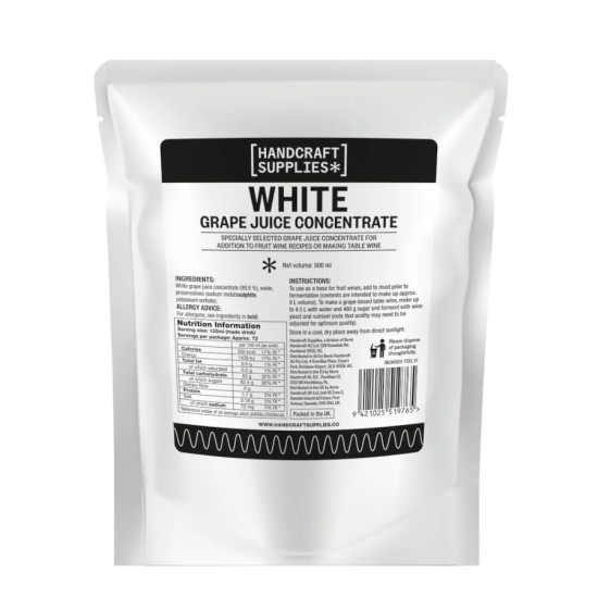 White Grape Juice Concentrate 500ml